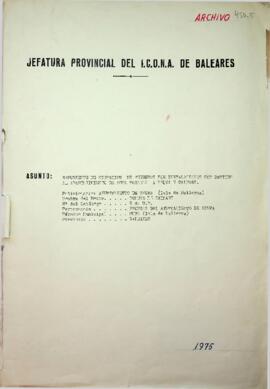 Expediente de ocupación de terrenos por instalaciones con destino al abastecimiento de agua potab...