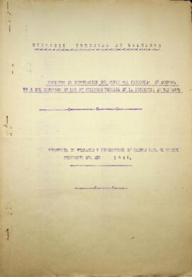 Proyecto de repoblación del monte "La Victoria"de Alcudia n.º 3 del catálogo de los de ...