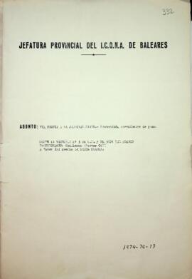 Via previa a la judicial covil. Pretendida servidumbre de paso en el Monte La Victoria