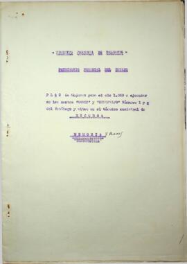 Propuesta plan de mejoras para el año 1949 a ejecutar en los montes "Manut y Benifaldó"...