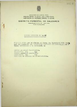 Primer semestre de 1966. Dietas y movimiento de personal facultativo y personal de guarderia. Mat...