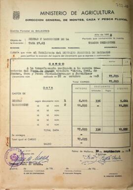 Dietas y locomoción de la tasa 21.03 3er trimestre