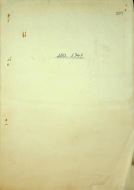 Cuenta de gestión técnica. Nómina de liquidación 1943