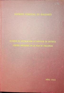 Estudio de instalación de Servicio de Defensa contra incendios en la isla de Mallorca