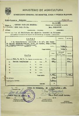 Seguros sociales realización tasa 21.14. 3er trimestre 1965