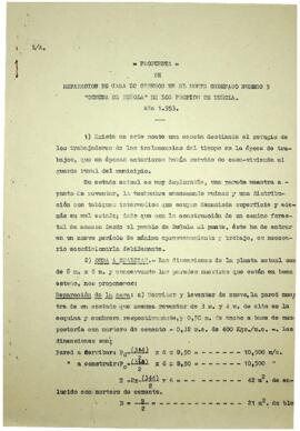 Propuesta de casa de obreros en el monte ordenado número 5 "comuna de Buñola" de los pr...