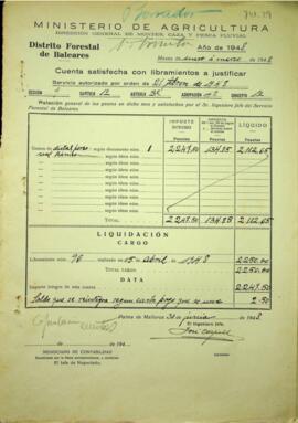 Gastos de dietas personal técnico