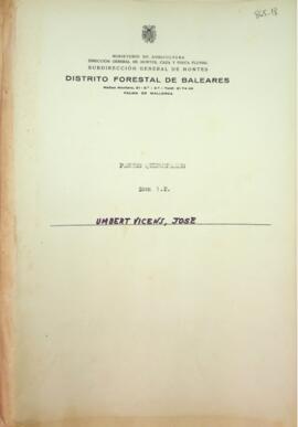 Partes quincenales de la Guarderia