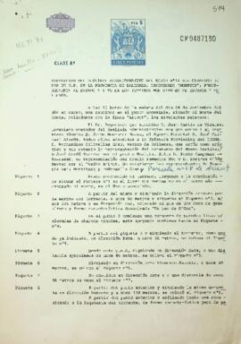 Expediente de deslinde administrativo del monte nº14 del catálogo de los de U.P. de la provincia ...