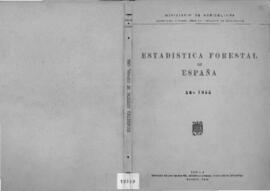 Estadística forestal correspondiente al año 1955