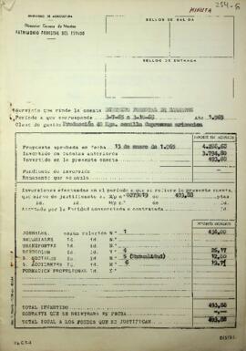 Producción 40 Kgs. semilla C. arizonica