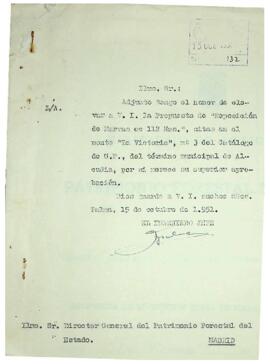 Propuesta de "reposición de marras en 112 Has. " sitas en el monte "la Victoria&qu...