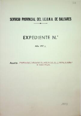 Transformación y ordenación del monte de U.P. nº5 "Comuna de Buñola" en parque público