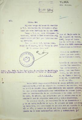 Propuestas de trabajo a realizar en el año 1950