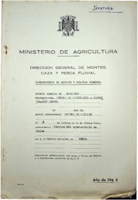 Propuesta para mejora de pastizales - deposito -abrevadero en monte denominado " comuna de C...