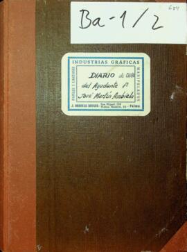 Diario de campo del Ayudante 1º José Martín Ambiela