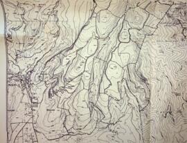 Plano topográfico Comuna de Bunyola