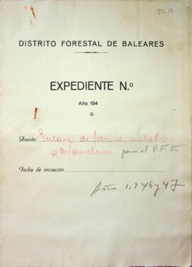 Peticiones y suministros. Encargo gaviones metálicos para el P.F.E