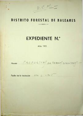 Propuestas de trabajos ejecutados 1941-1945