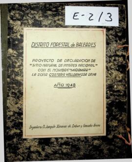Proyecto de declaración de «sitio de interés nacional» con el nombre «Miramar» la zona costera Va...