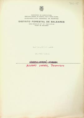 Partes quincenales de la Guarderia
